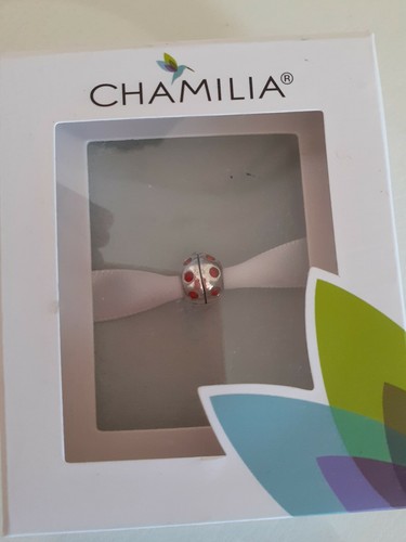 Chamilia ladybird charm - ladybird,
