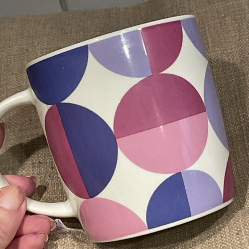 Geometric circles mug - m&s,