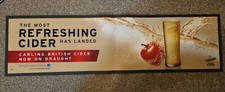 Carling cider bar runner - bar,