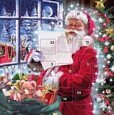 Advent calendar card father - calendar,