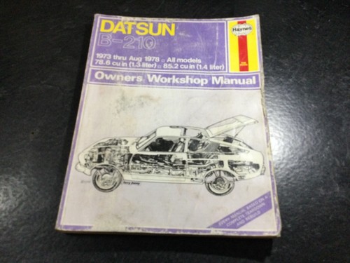 1973 1978 datsun - b-210, haynes