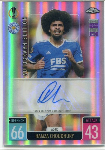 Match attax chrome - chrome, 2021/22
