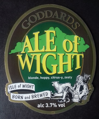 Goddards brewery hand pump - hand,