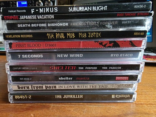 Hardcore punk bundle of - cd's,