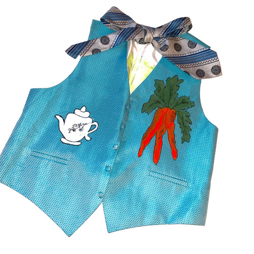 White rabbit vest - white,