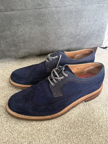 Grenson navy blue - navy,