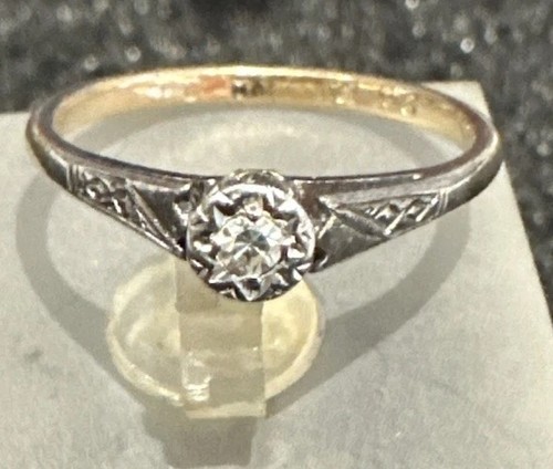 Rare 1940s vintage diamond - 1940s,
