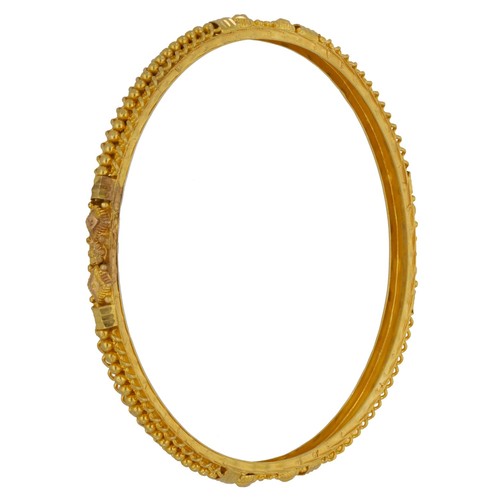 18ct gold bangle - 18ct,