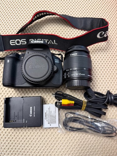 Canon eos 650d 55mm lens - eos, 18-55mm