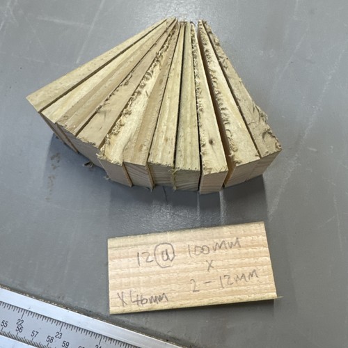 100x46mm wooden wedges - 100x46mm, shims
