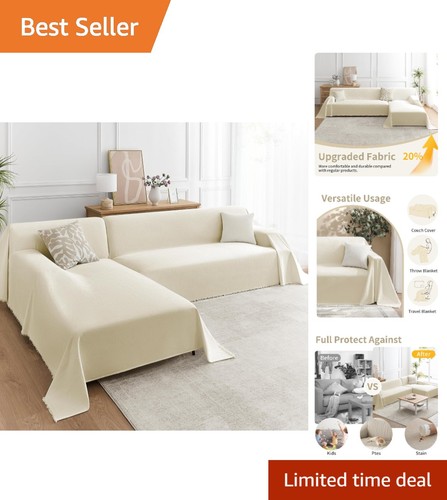 Luxury beige chenille - beige,