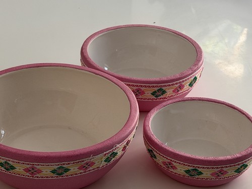 New pink decorative bowls - pink, 3
