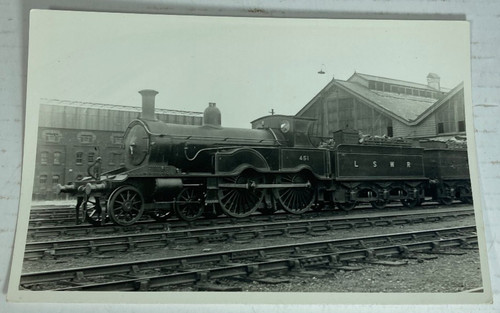 Railway photo loco lswr - railway,