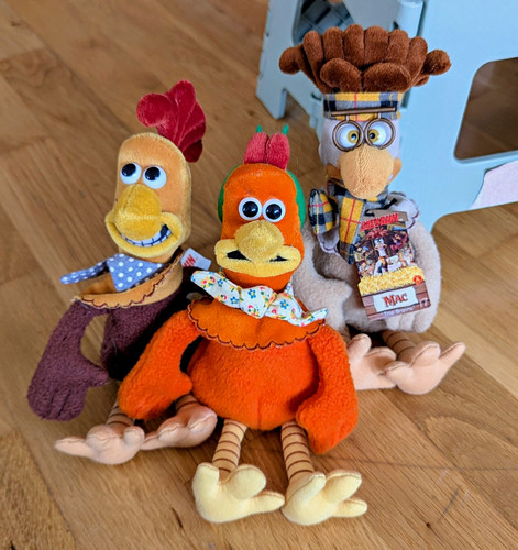 Chicken run plush bundle - chicken,
