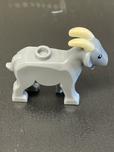 Lego goat animals grey with - goat,