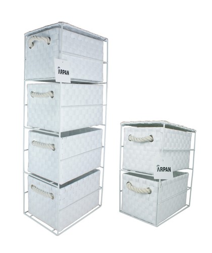 White 4 drawer - ,