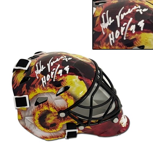 Mike vernon signed calgary - mike,