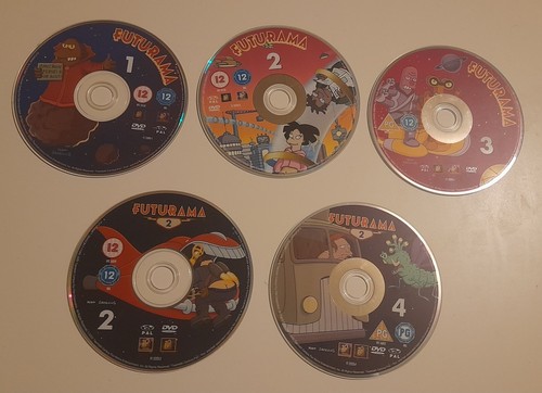 Futurama season discs - futurama, 1-3