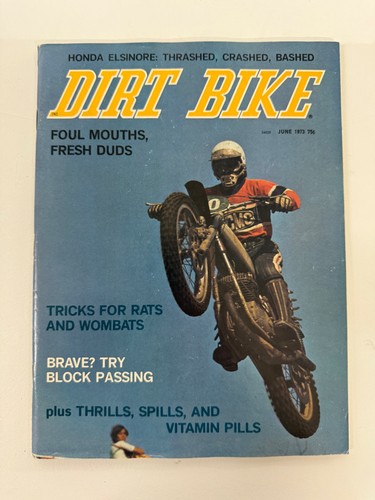 Dirt bike magazine june 1973 - dirt,