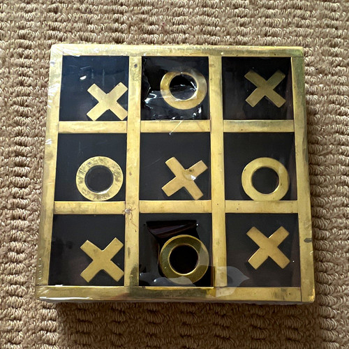 Tic tac toe wooden travel - tic,
