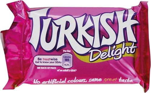 Turkish delight bar 51g pack - turkish, (pack