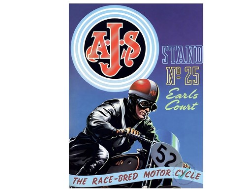 Classic bike ajs posters - ajs,