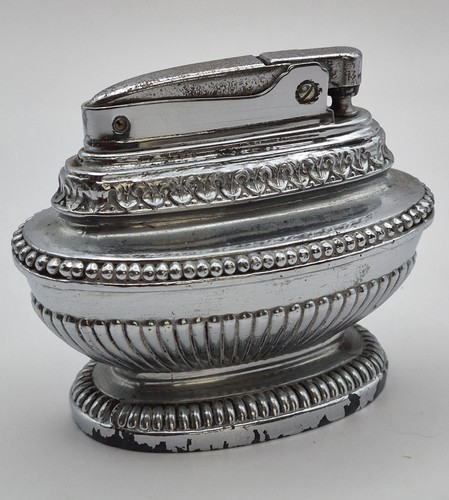 Vintage chrome table lighter - chrome,