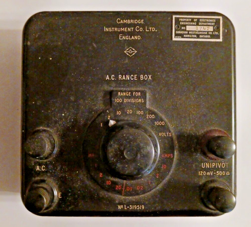 Vintage range box by - range,