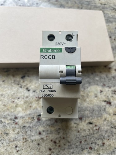 Crabtree 80a 30ma rccb - crabtree, 2