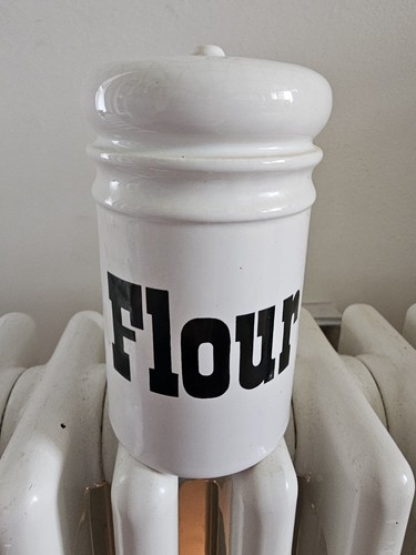 Vintage flour shaker - flour,