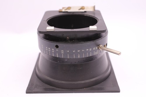 Sinar plate with focus shc - with,