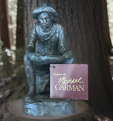 Michael garman signed bronze - michael,