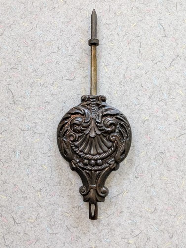 Vintage ornate brass eureka - ornate,
