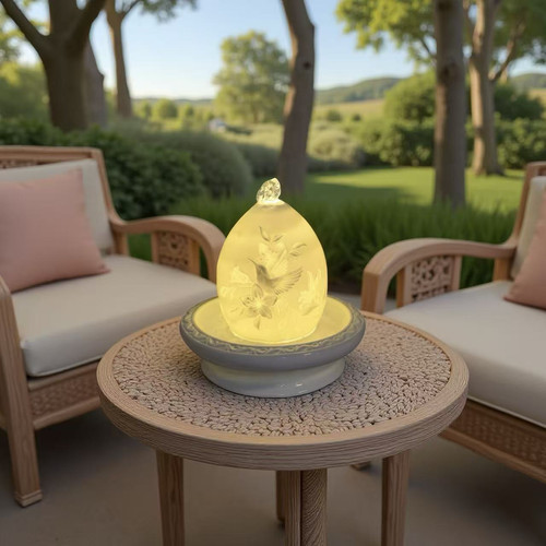 Water fountain with led - fountain,