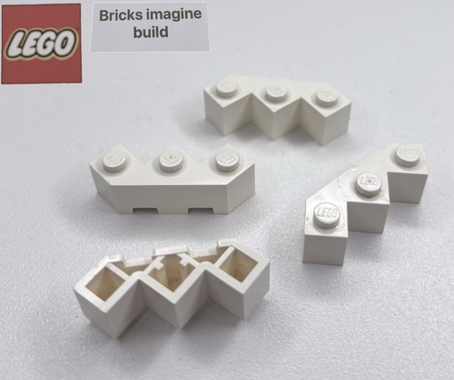 Vintage lego white 3x3 - 4,