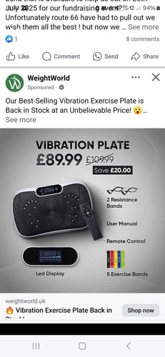 Brand new vibration - vibration, plate