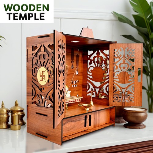 Wooden temple mandir for - mandir, home