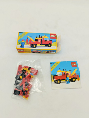 Lego 6674 crane - lego, truck