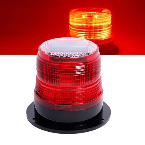 Led solar flashing strobe - led,