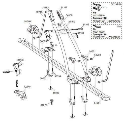 Thule freeride 532 roof - thule,