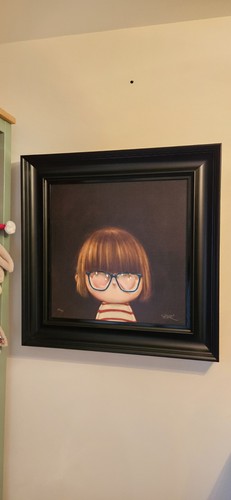 Olive shazia giclée - by,
