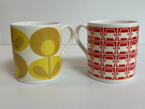 Orla kiely pair mugs - kiely, of