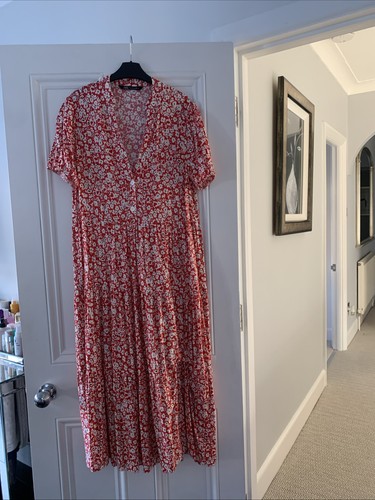Ladies floral long - ladies, dress