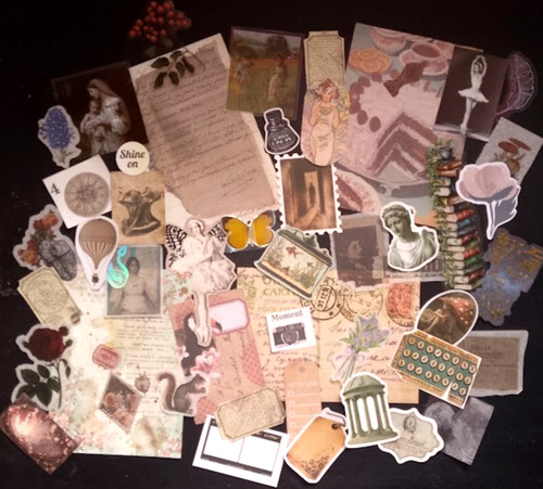 Vintage ephemera mystery pack - vintage,
