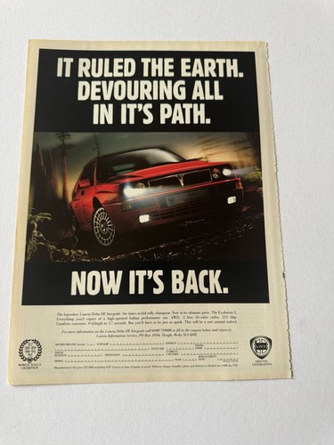 Original lancia delta - lancia,