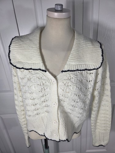 Böhme ivory pointelle knit - böhme, m
