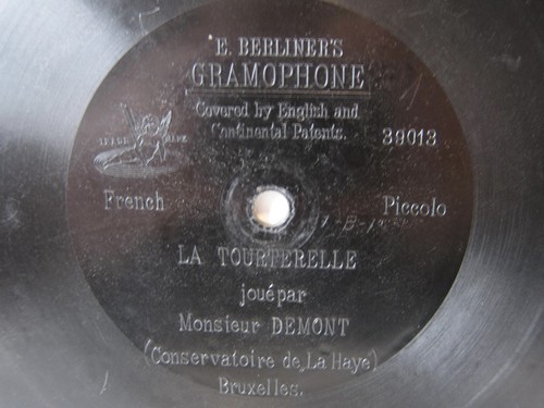 78rpm berliner gramophone - 78rpm, e.