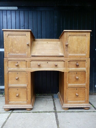 Bureau solid oak - bureau,,