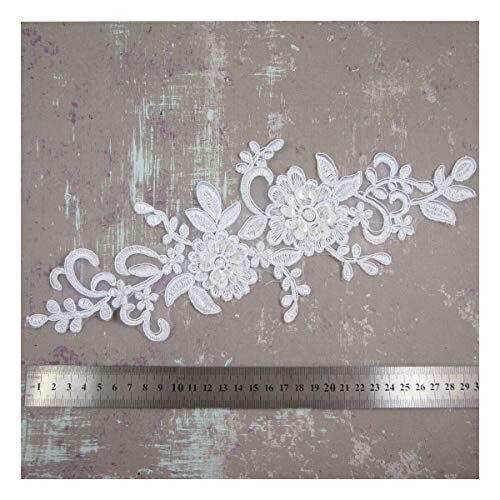 White beaded bridal - 1,