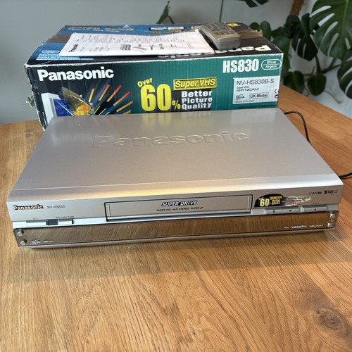 Panasonic hs830b vhs - panasonic, nv-hs830b-s